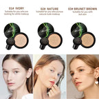 😍 Base Moisture Cushion - Piel Lisa, Glow Natural y Sin Efecto Cuarteado
