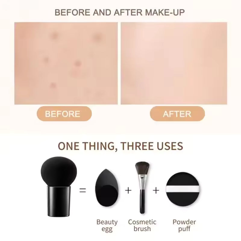 😍 Base Moisture Cushion - Piel Lisa, Glow Natural y Sin Efecto Cuarteado